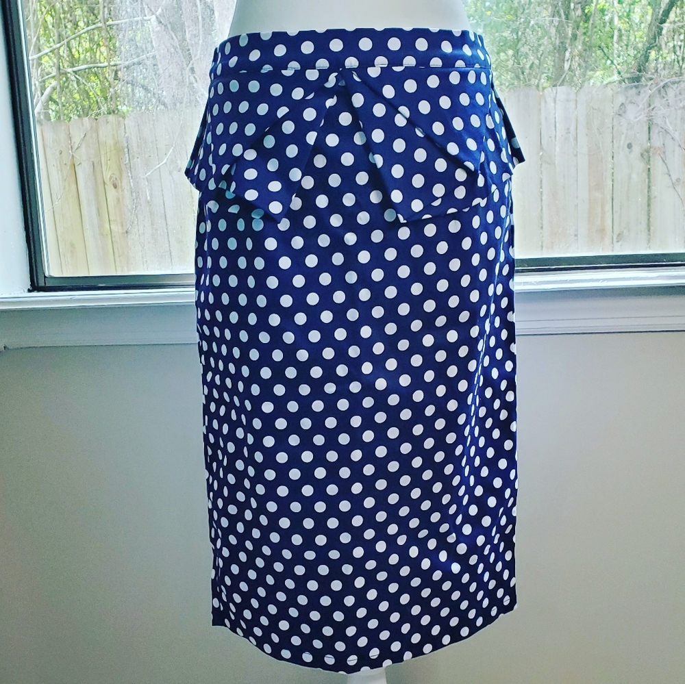 Grace Karin Navy Blue pencil skirt - size Medium